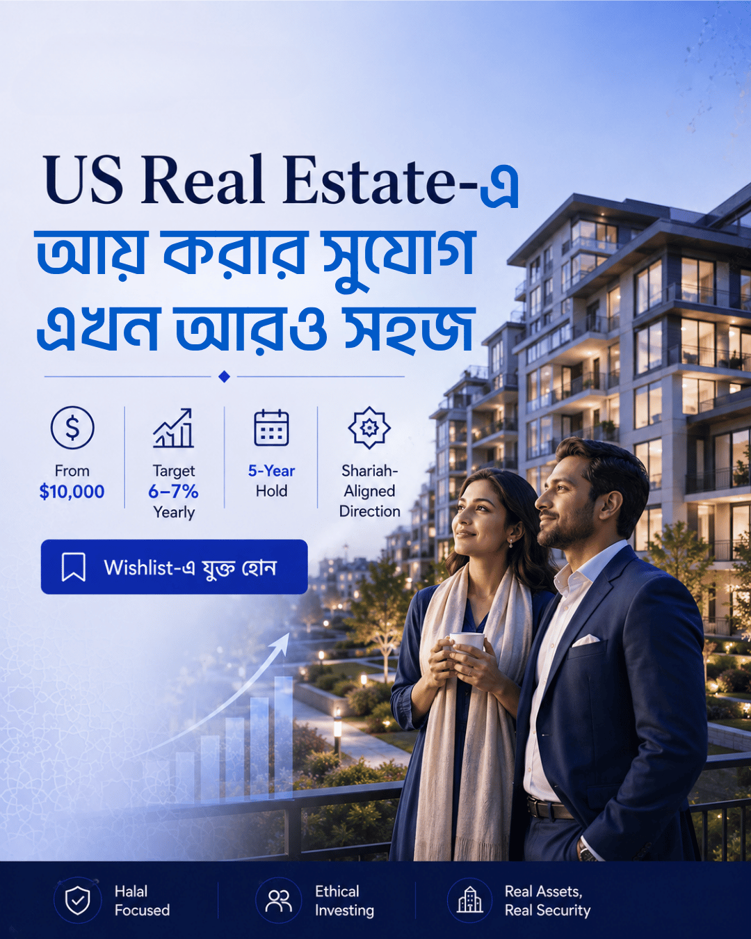 আপনার basic information, investment interest, এবং accreditation status জানিয়ে priority list-এ যুক্ত হোন